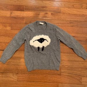 JCrew - Crew Cuts wool sheep sweater size 4-5